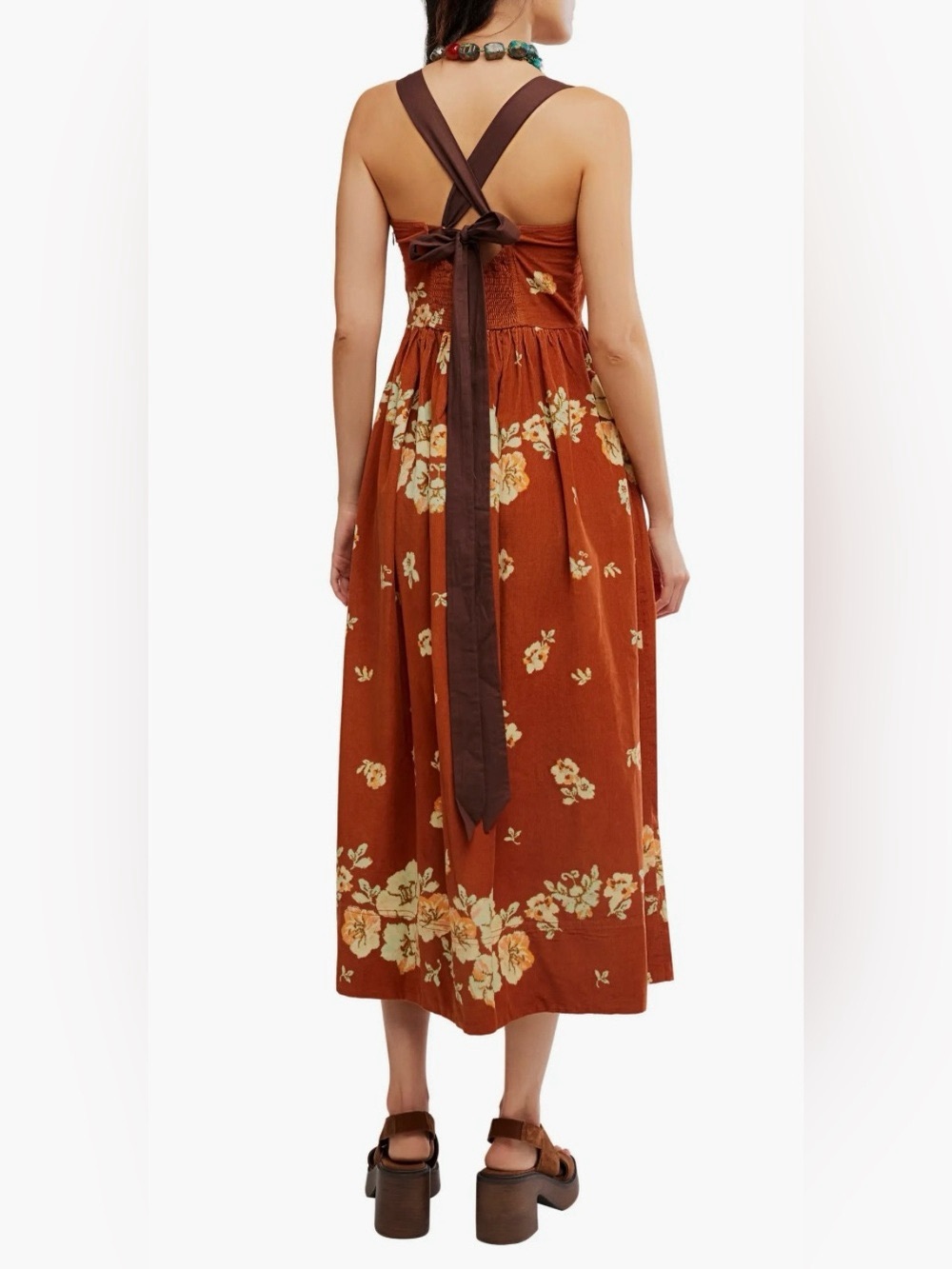 Free People Until Dawn Midi Dress | Small - Picture 5 of 9